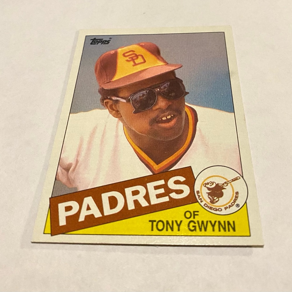 Tony Gwynn 1985 Topps Baseball Card #660 Vintage Collectible - Picture 3 of 3